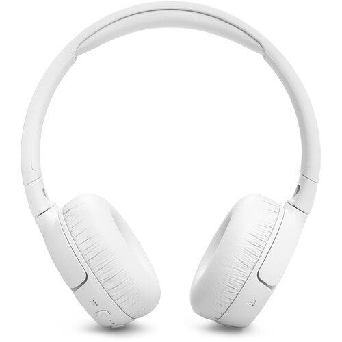 JBL Tune 670NC Wireless Noise-Cancelling On-Ear Headphones (White)