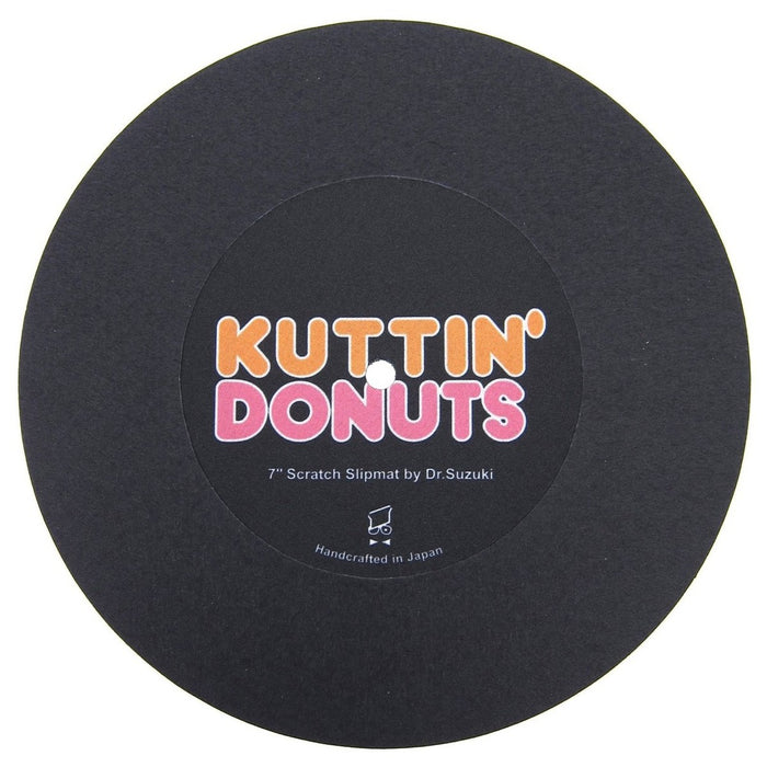 Dr Suzuki Kuttin Donuts 7" Slipmat, Black (Open Box)