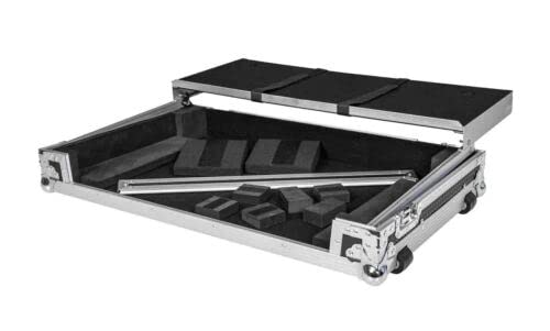 Headliner Flight Case with Laptop Platform and Wheels for Pioneer DJ DDJ-REV7