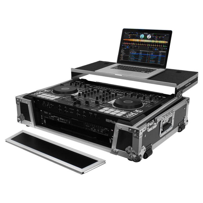 Odyssey Flight Zone Glide Case with Wheels for Roland DJ-808 & Denon MC7000 V2 (Open Box)