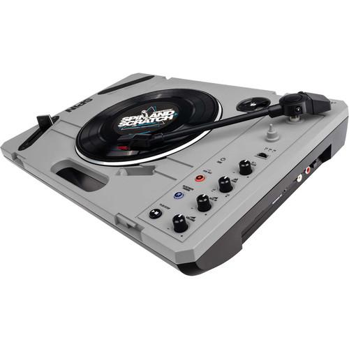 Reloop SPiN Portable Turntable with Scratch Vinyl (Open Box)