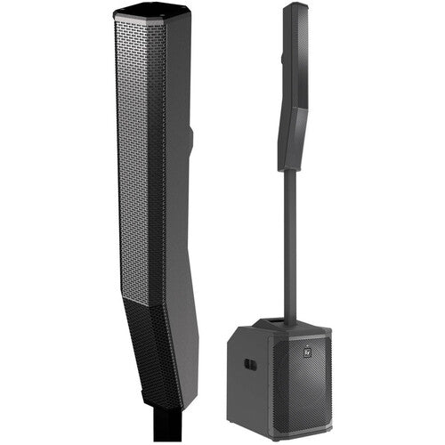Electro-Voice EVOLVE 50M Portable 1000W Subwoofer and Column Speaker Kit with Bluetooth (Black) (Open Box)