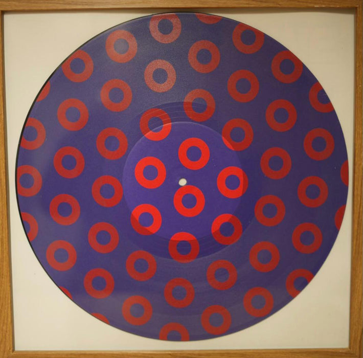 Phish Donut 01 12" Vinyl Wall Art With Frame