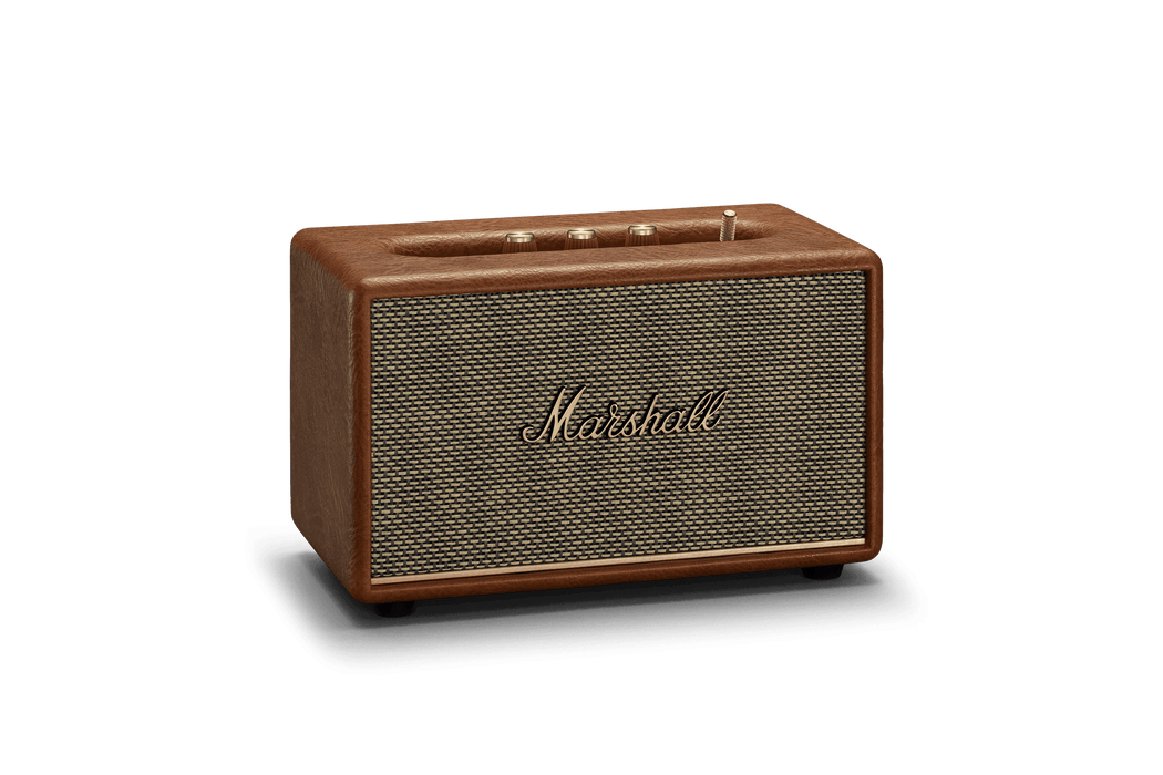 Marshall Acton III Bluetooth Home Speaker, Brown — Rock and Soul Marshall Acton III Bluetooth Home Speaker, Brown — Rock and Soul