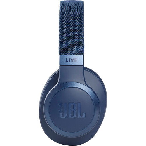 JBL Live 660NC Noise-Canceling Wireless Over-Ear Headphones (Blue)