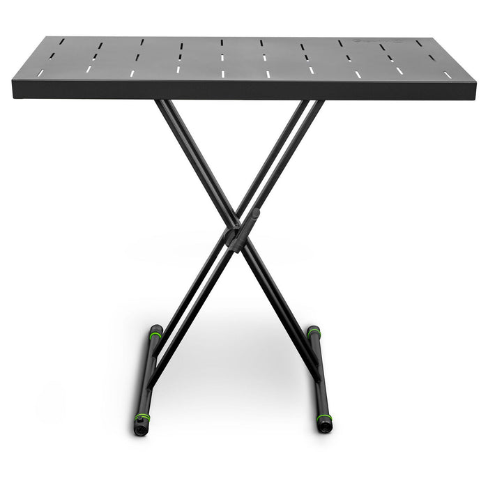 Gravity Stands Set with Keyboard Stand X-form Double and Rapid Desk (Open Box)