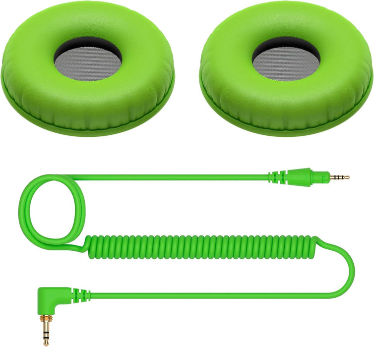 Pioneer DJ HC-CP08 Accessory Pack for HDJ-CUE1 Headphones (Green)