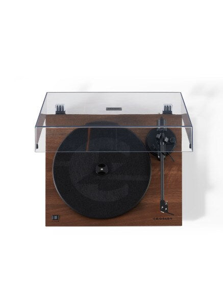 Crosley C6B-WA Belt-Drive Bluetooth Turntable Record Player with Adjustable Tone Arm, Walnut