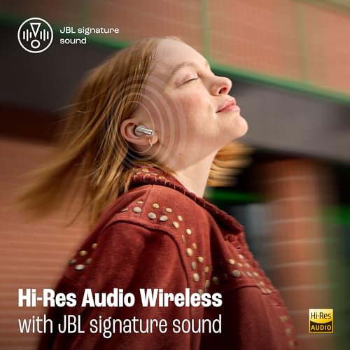 JBL Live Beam 3 - True Wireless Noise-Cancelling Closed-Stick Earbuds (Black)