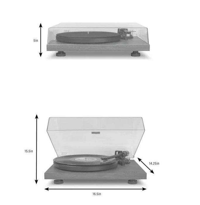 Crosley C6B-WH Belt-Drive Bluetooth Turntable Record Player with Adjustable Tone Arm, White