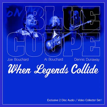 BLUE COUPE - When Legends Collide (Autographed Edition) - DVD + CD - RSD 2023 - Black Friday