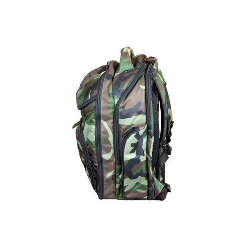 Odyssey Backspin 2 Digital Gear Backpack, Green Camouflage (Open Box)