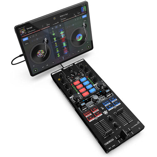 Reloop Mixtour Pro Portable 4-Deck DJ Controller for djay Pro (Open Box)