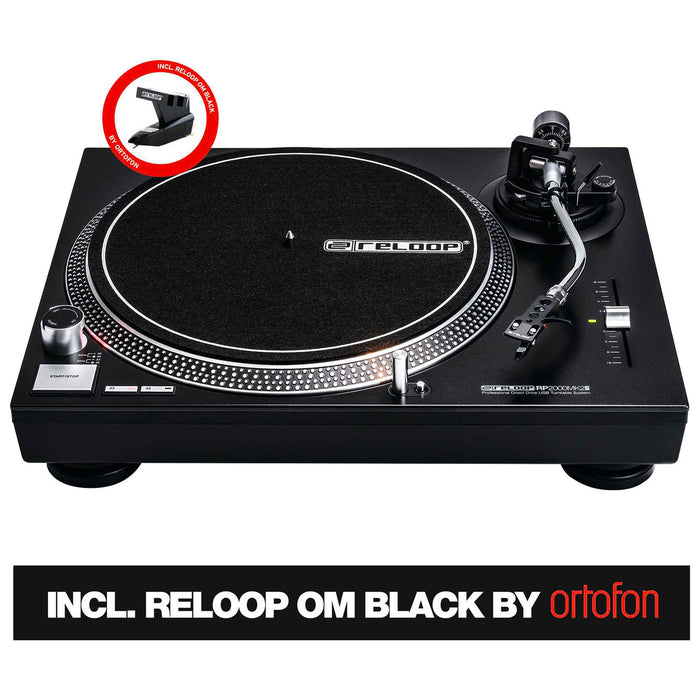 Reloop RP-2000 USB MK2 Turntable (Open Box)