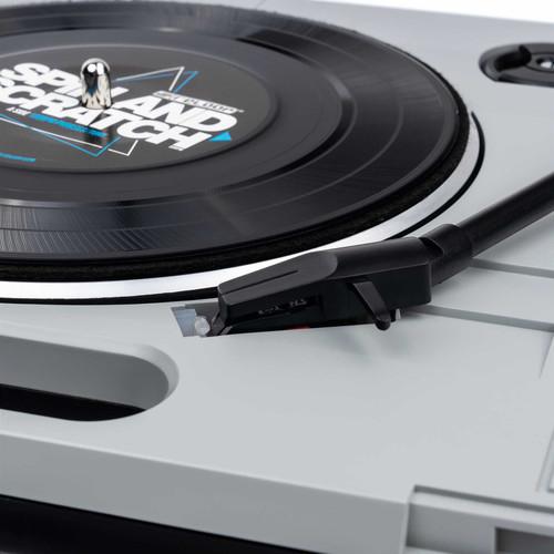 Reloop SPiN Portable Turntable with Scratch Vinyl (Open Box)