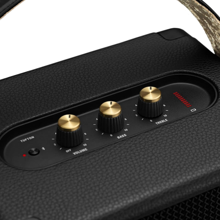 Marshall Tufton Bluetooth Speaker, Black & Brass