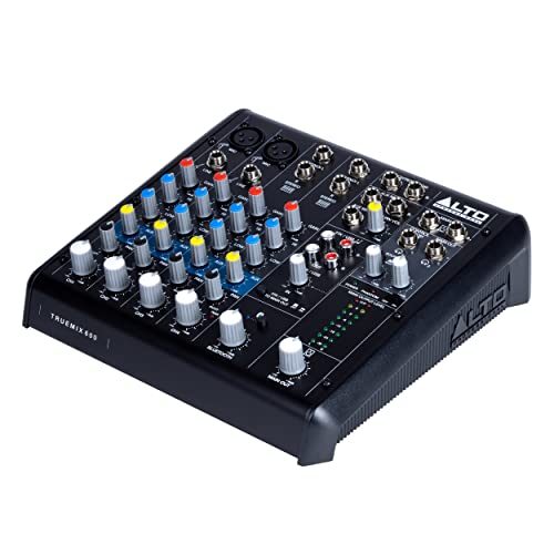 Alto Professional TrueMix 600 Portable 6-Channel Analog Mixer with USB