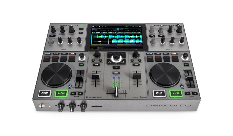 Denon DJ PRIME GO+ Standalone 2-Deck Rechargeable Smart DJ Console