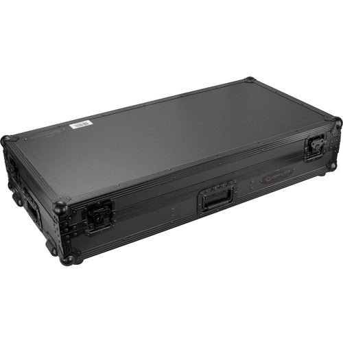 Odyssey Black Label Coffin Coffin Flight Case for 10" DJ Mixer and Two Large-Format Media Players (All Black)