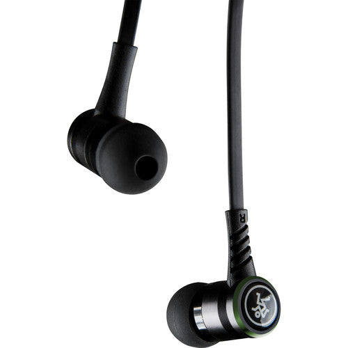 Mackie CR Series, Professional Fit Earphones High Performance with Mic and Control (CR-BUDS) ,Black (Open Box)