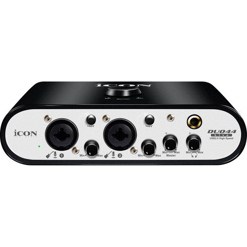 Icon Pro Audio Duo44 Live 4x4 Livestream USB Audio/MIDI Interface (Open Box)