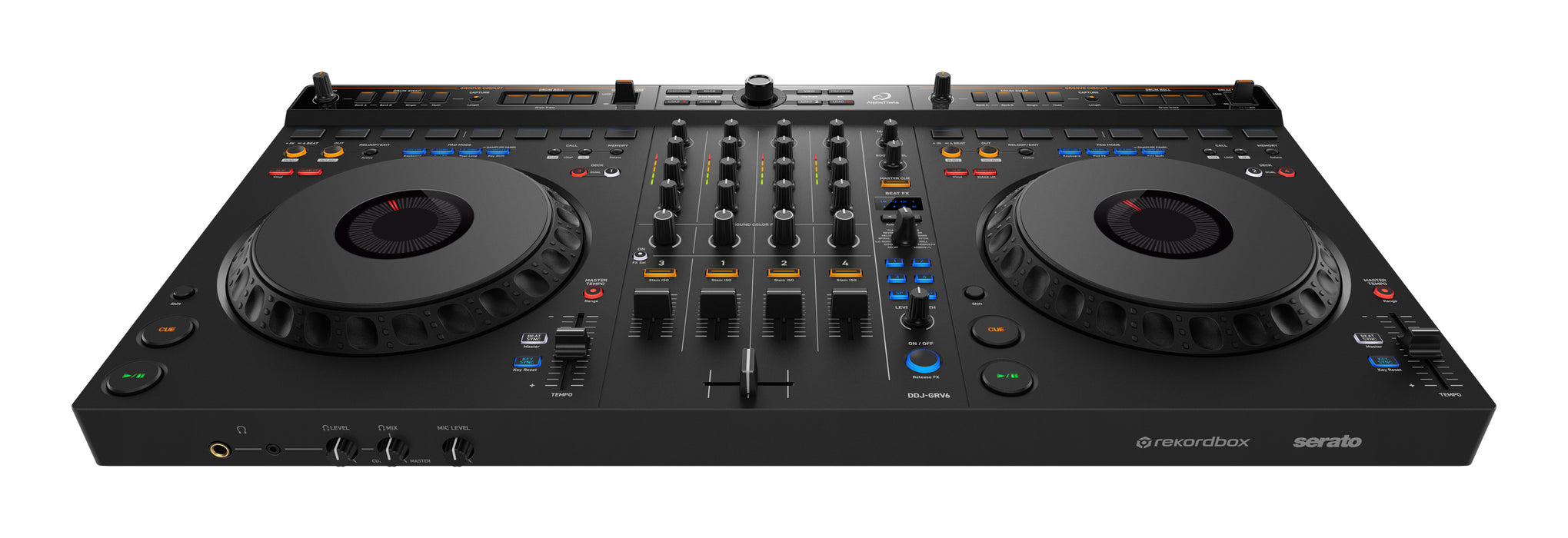 AlphaTheta DDJ-GRV6 4-channel DJ Controller