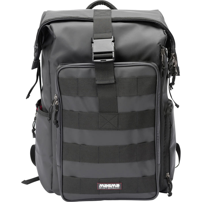 Magma Bags RIOT DJ STASHPACK XL Plus Mobile DJ Backpack (Black/Red) (Open Box)