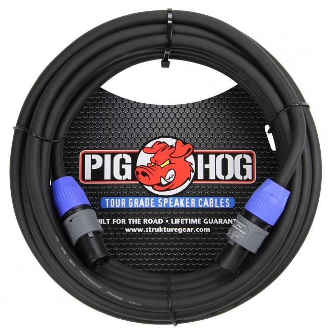 Pig Hog PHSC50SPK Speaker Cable SPKON to SPKON (100 ft.) 50 ft. (Open Box)