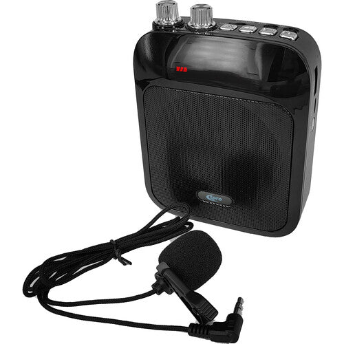 Technical Pro WASP200L Rechargeable Portable Speaker with Wired Lavalier Microphone (Open Box)
