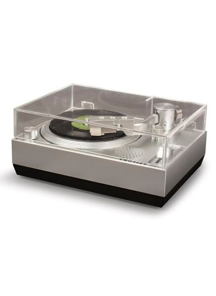 Crosley CR6037A-SI RSD3 Mini Turntable for 3-inch Vinyl Records, Silver