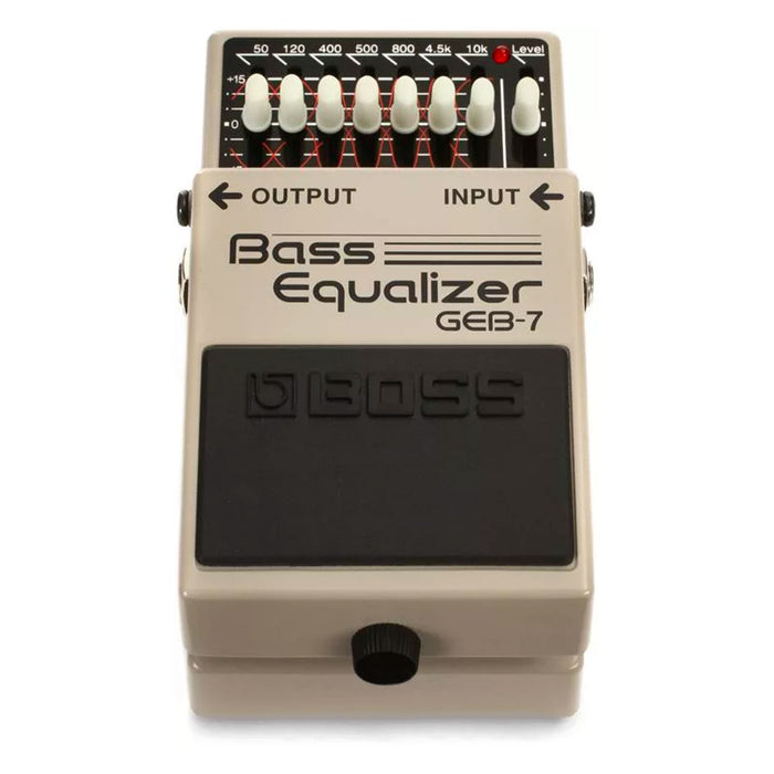 Boss GEB-7 7-band Bass EQ Pedal (Open Box)