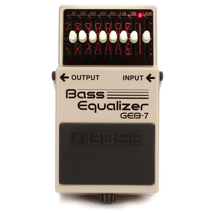 Boss GEB-7 7-band Bass EQ Pedal (Open Box)