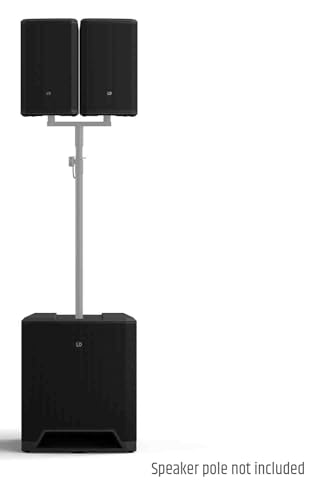 LD Systems DAVE 18 G4X Compact 2.1 4000W 18" Powered PA System with Bluetooth Streaming