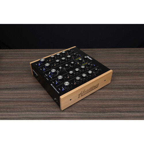 Headliner R4 Professional 4-Channel Rotary DJ Mixer