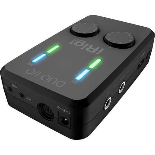 IK Multimedia iRig Pro Duo I/O 2-Channel Audio/MIDI Interface for Mobile Devices and Computers (Open Box)
