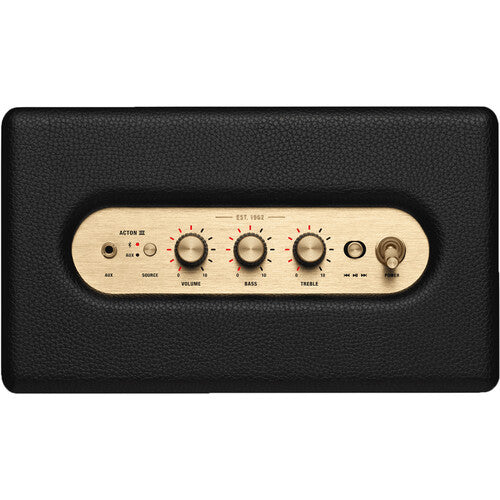 Marshall Acton III Bluetooth Home Speaker, Black