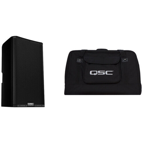 QSC K12.2 K.2 Series 12" 2000W Powered Speaker (Open Box) Kit with Free Speaker Bag