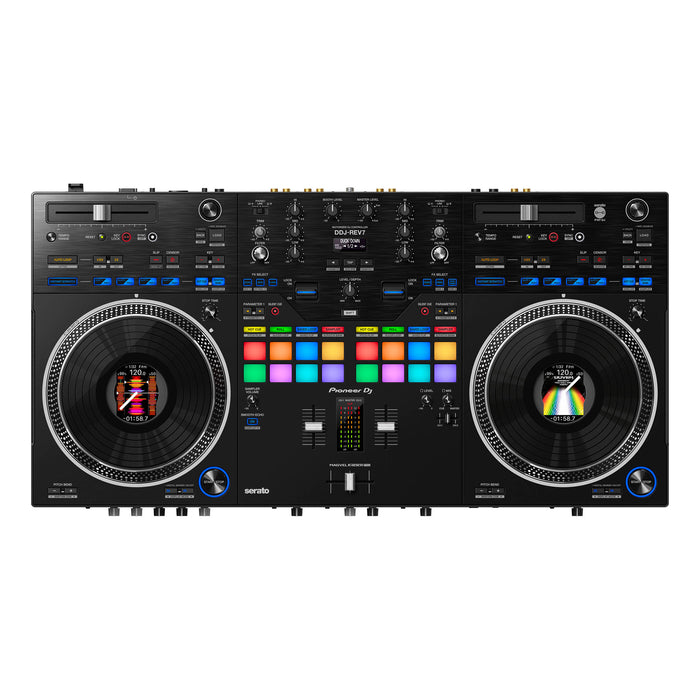 Pioneer DJ DDJ-REV7 2-Channel Serato DJ Pro Controller with Motorized Jog Wheels