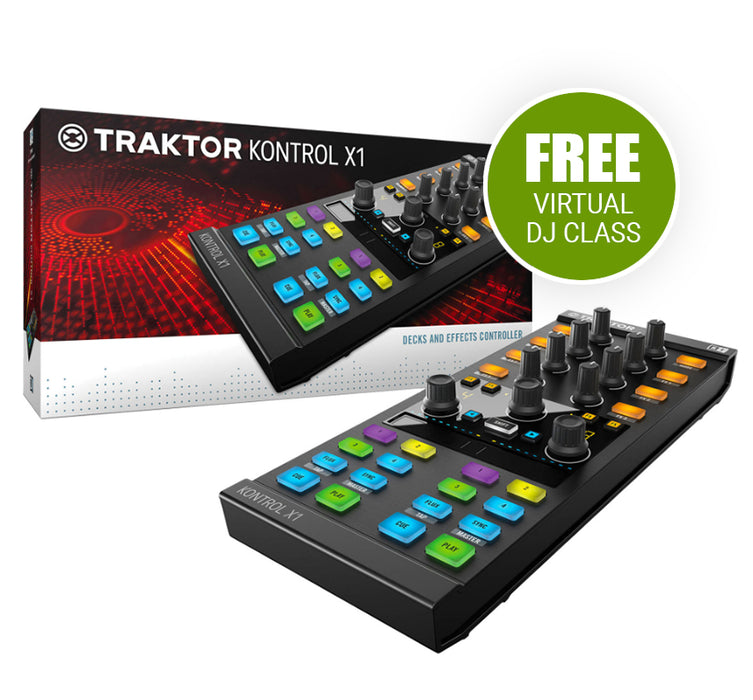 Native Instruments Traktor Kontrol X1 MK2 + Free 30 Minutes DJ Class