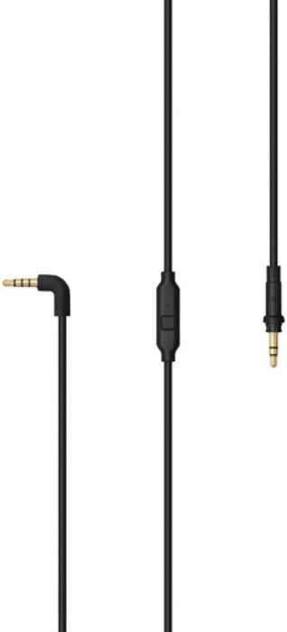 AIAIAI TMA-2 Modular Headphone Cable C01 - Straight w/ 1 button mic - black - 3mm - 1.2m / 3.9 feet (Open Box)