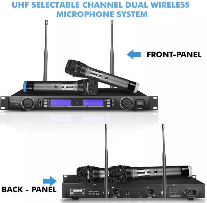 Technical ProWM13S200 Dual Wireless Microphone System