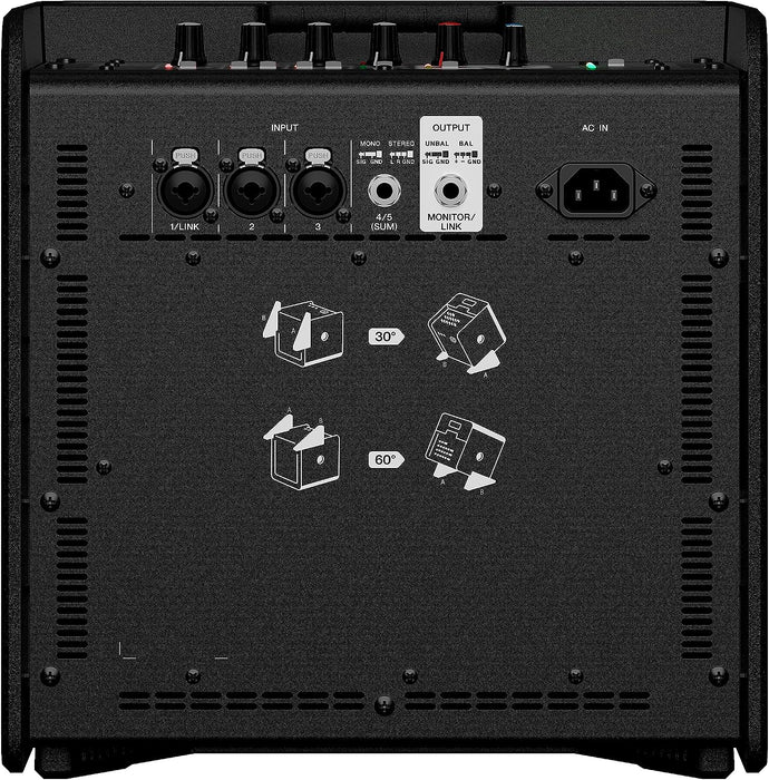 Portable 8" Battery Powered PA with 5-Input Mixer (Open Box)