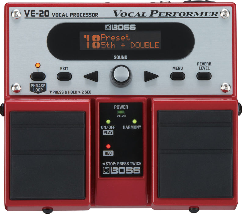 Boss VE-20 Vocal Effects Processor (Open Box)