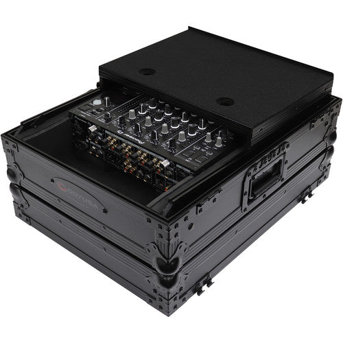 Odyssey Universal 12" Format DJ Mixer Case with Extra Deep Rear Cable Space (Black Label) (Open Box)