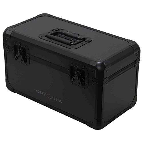 Odyssey Black Krom Series Utility/Record Case Holds 120 7" Record