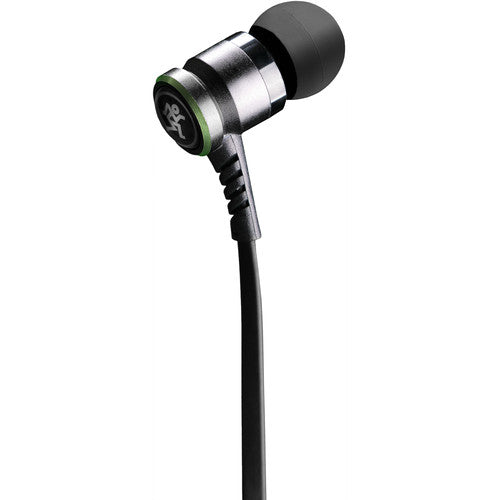 Mackie CR Series, Professional Fit Earphones High Performance with Mic and Control (CR-BUDS) ,Black (Open Box)