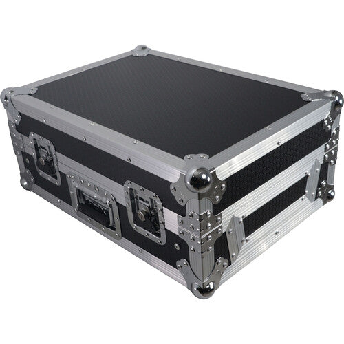 ProX XS-M11LT Universal Flight Case with Laptop Shelf for Pioneer DJM-S11 and Rane SEVENTY / SEVENTY-TWO MKII Mixers (Silver on Black) (Open Box)