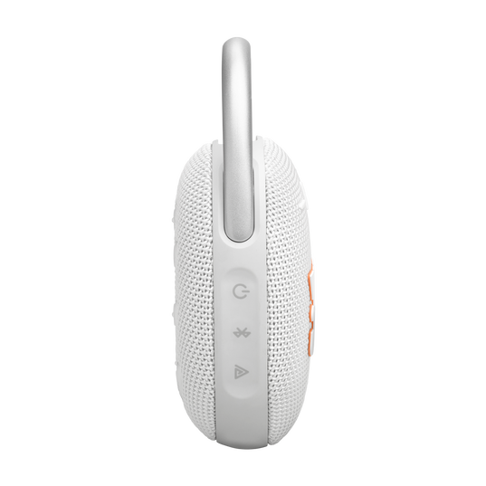JBL Clip 5 - Ultra-Portable, Waterproof & Dustproof Bluetooth Speaker (White)