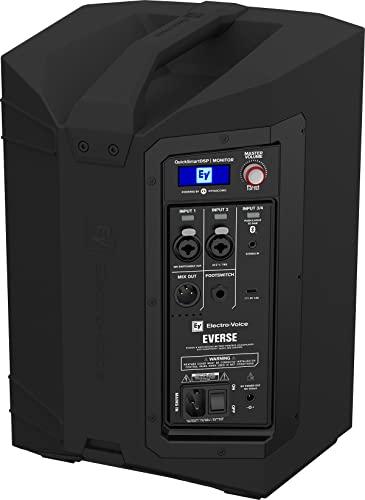 Electro-Voice Everse 8 8-inch 2-way Battery-powered PA Speaker - Black