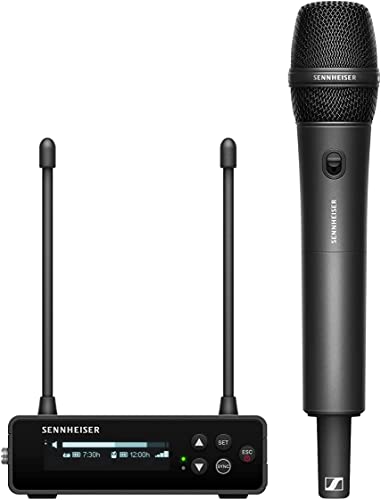 Sennheiser EW-DP 835 SET Camera-Mount Digital Wireless Handheld Microphone System (Q1-6: 470 to 526 MHz) (Open Box)